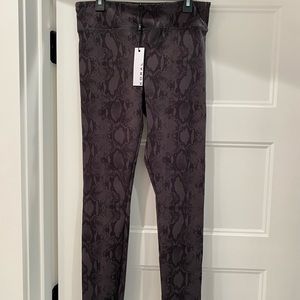 Koral NWT snake skin leggings. Retailed for $115.